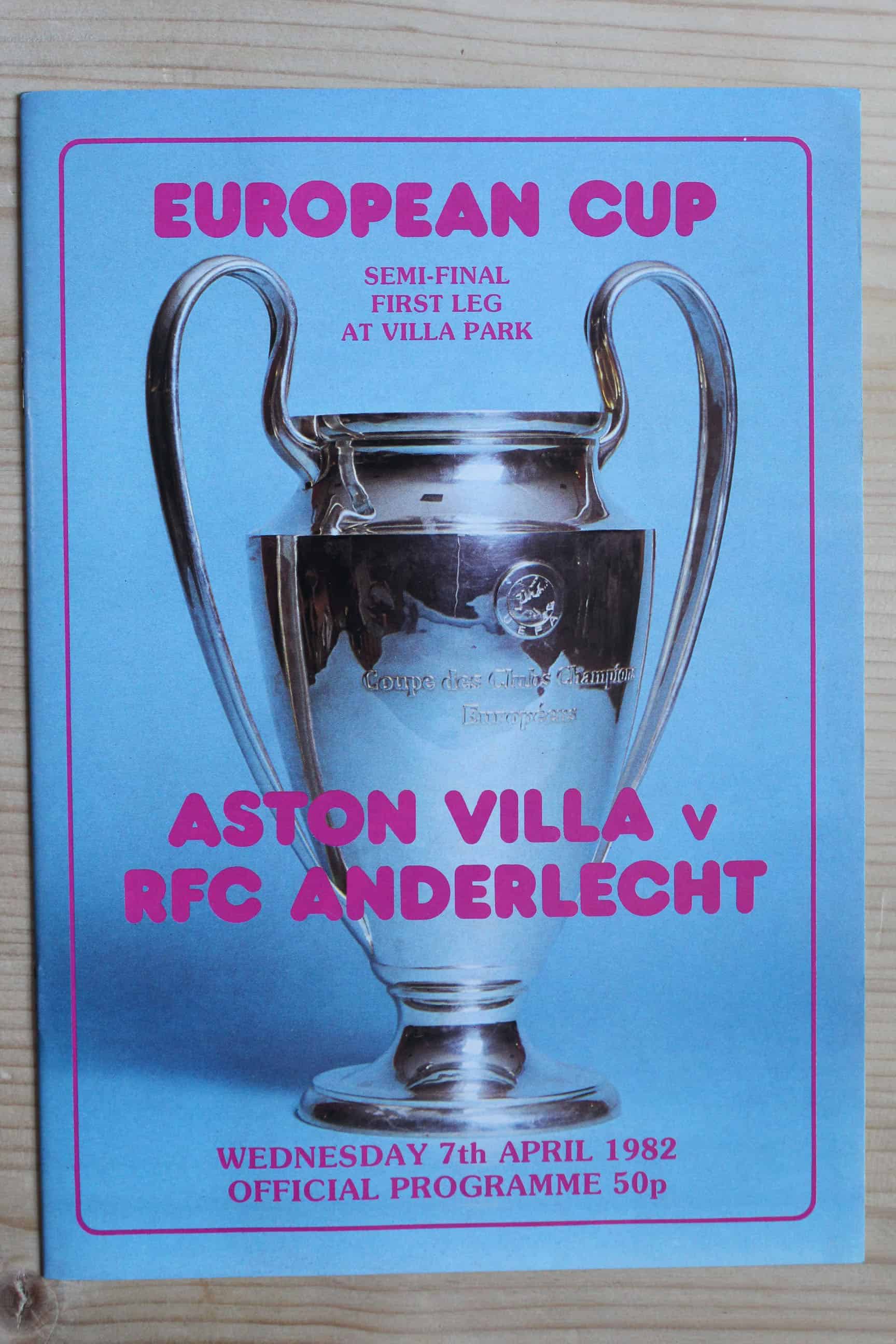 Aston Villa FC v Anderlecht